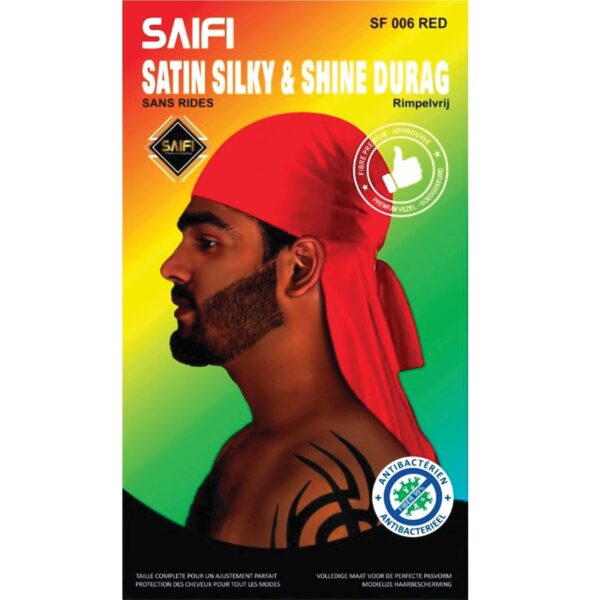 Velvet Soft Durag Red
